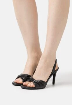 Anna Field Leather - Sandales À Talons Hauts - Black