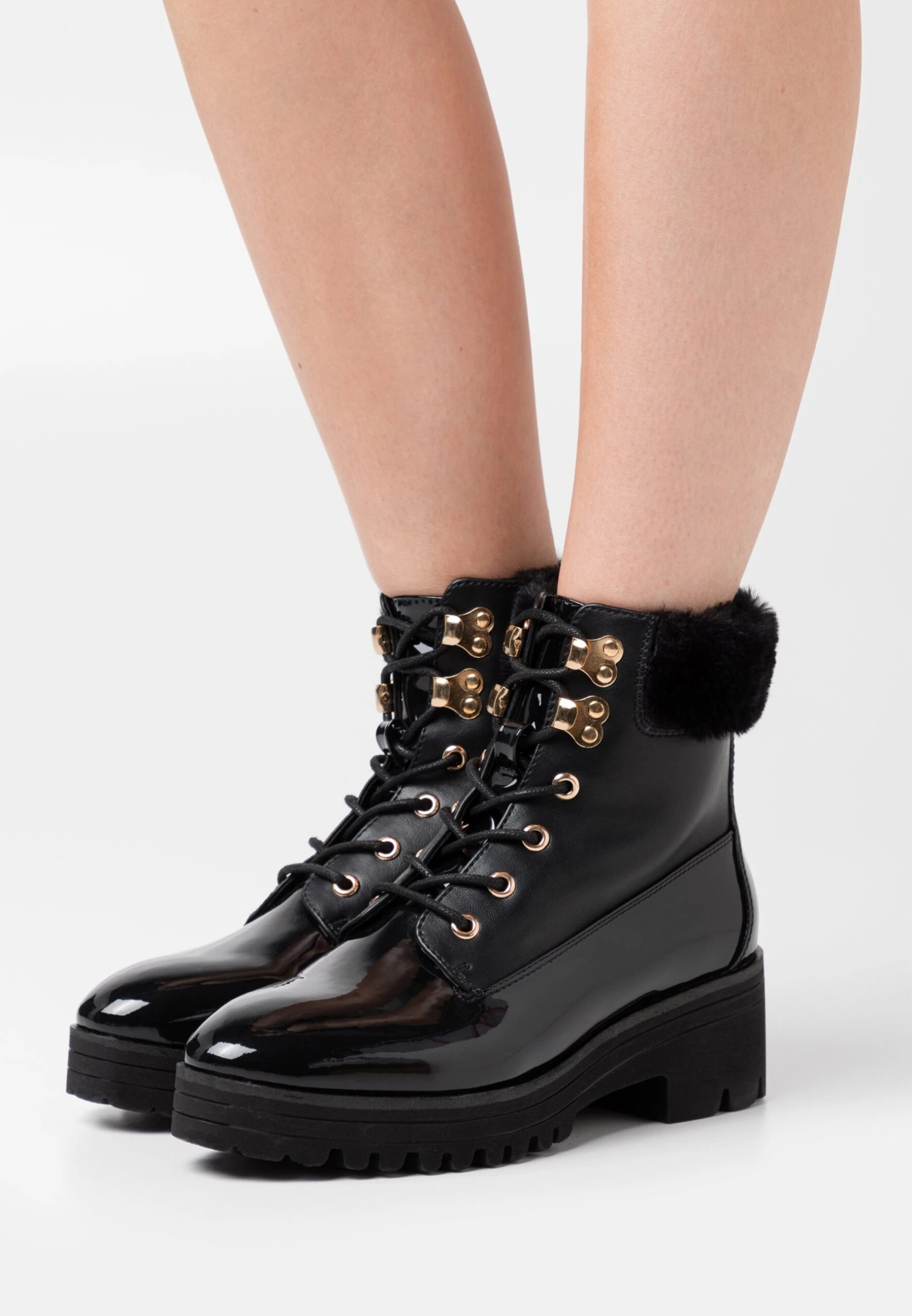 Anna Field Winter Booties - Bottines À Plateau - Black 3 Anna Field Winter Booties - Bottines À Plateau - Black