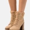 Anna Field Leather - Bottines À Lacets - Beige -Femmes Vêtements Boutique 15dddc56386e4f3282bc12dfa9e3f33d