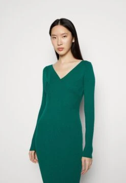 Anna Field V Ausschnitt Bodycon Midi Strickkleid - Robe Fourreau - Green -Femmes Vêtements Boutique 2a92467a708c4f838fd5cca3fe2c824f