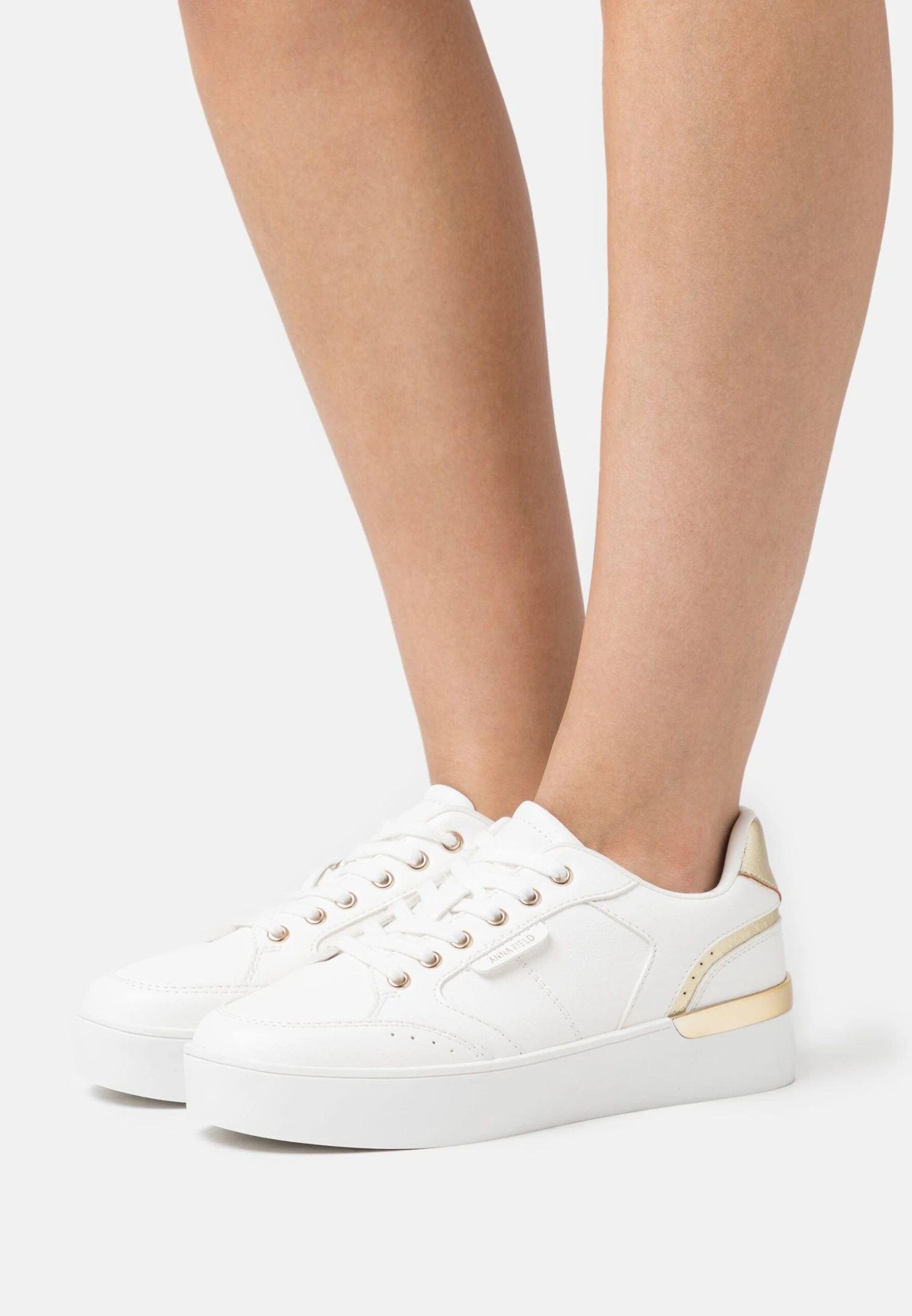 Wide Fit - Baskets Basses - White 3 Wide Fit - Baskets Basses - White