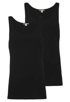 Femmes Vêtements Boutique 39 Anna Field 2 Pack - Débardeur - Black