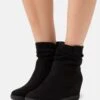 Anna Field Winter Boot - Bottines Compensées - Black -Femmes Vêtements Boutique 647b344f479e4770bec6659ef9b772cc