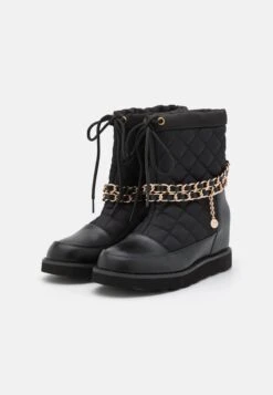 Anna Field Winter Boot - Bottines Compensées - Black -Femmes Vêtements Boutique 7ff623f25111497fa44335462263a7df