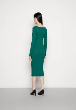 Anna Field V Ausschnitt Bodycon Midi Strickkleid - Robe Fourreau - Green -Femmes Vêtements Boutique 86498fc4944c4db0b34bd9ac985567e6