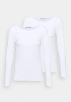 Femmes Vêtements Boutique 43 Anna Field 2 Pack - T-Shirt À Manches Longues - White