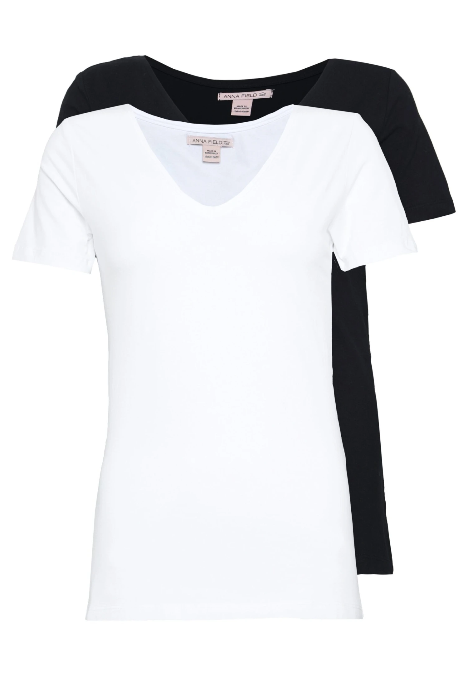 2 Pack - T-Shirt Basique - Black/White 3 2 Pack - T-Shirt Basique - Black/White